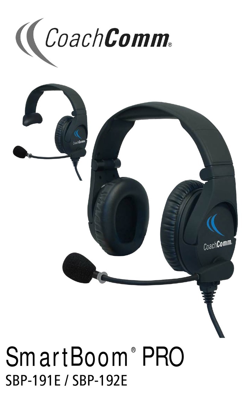 CoachComm SmartBoom PRO SBP-191E manual