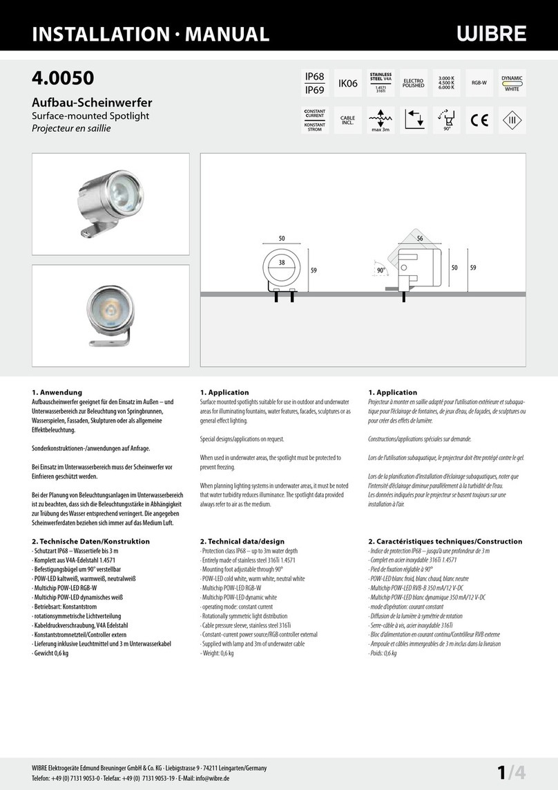 Wibre 4.0050 installation manual