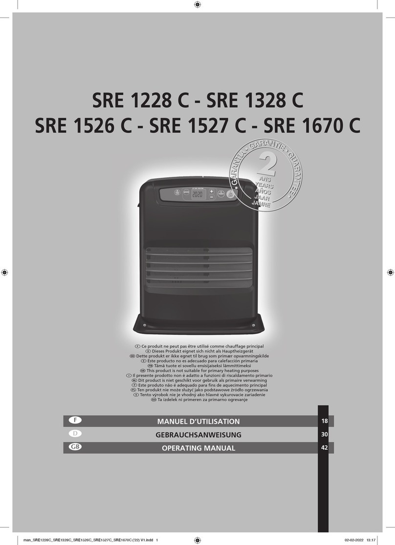 PVG SRE 1228 C operating manual