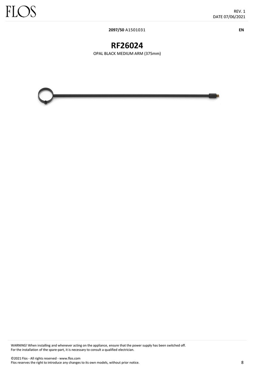 FLOS RF26024 User manual