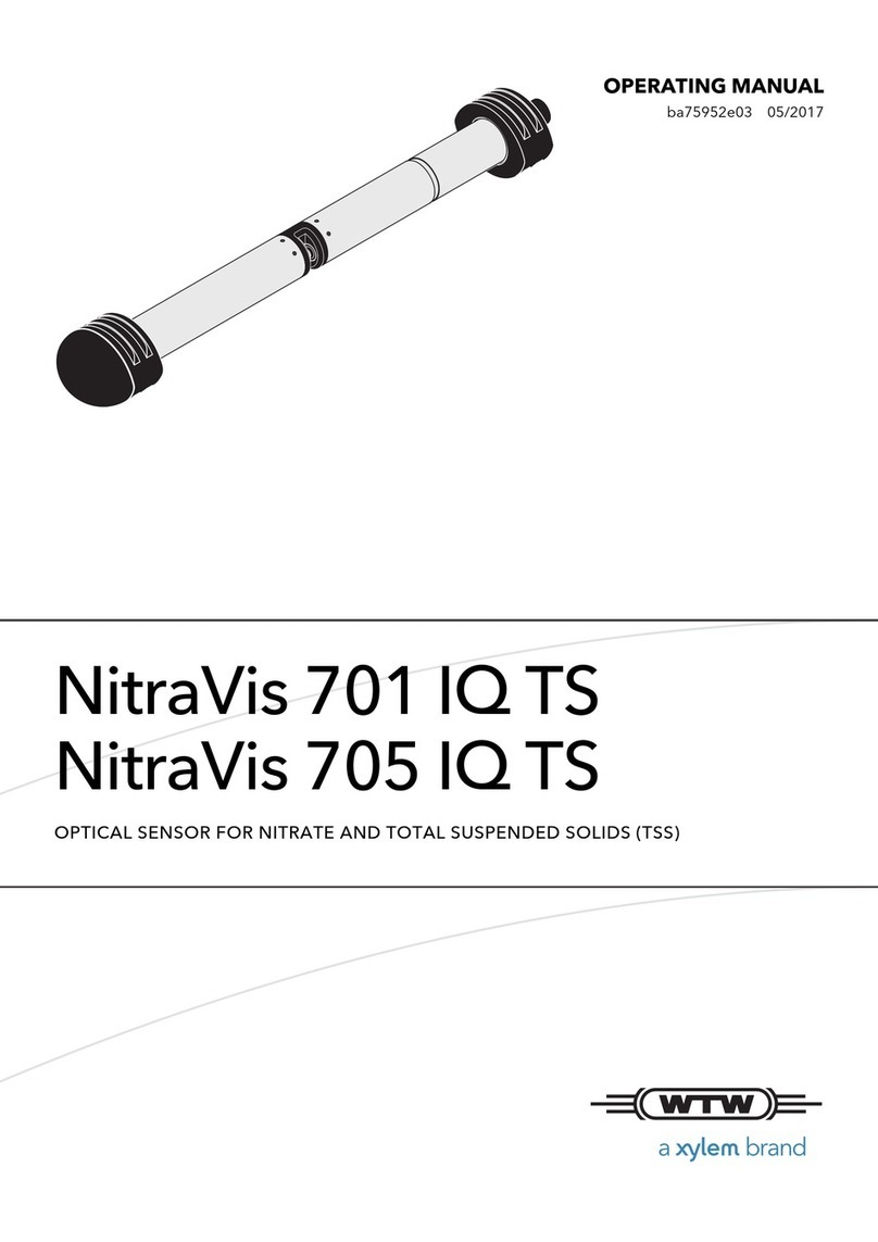 Xylem WTW NitraVis 700 Series User manual
