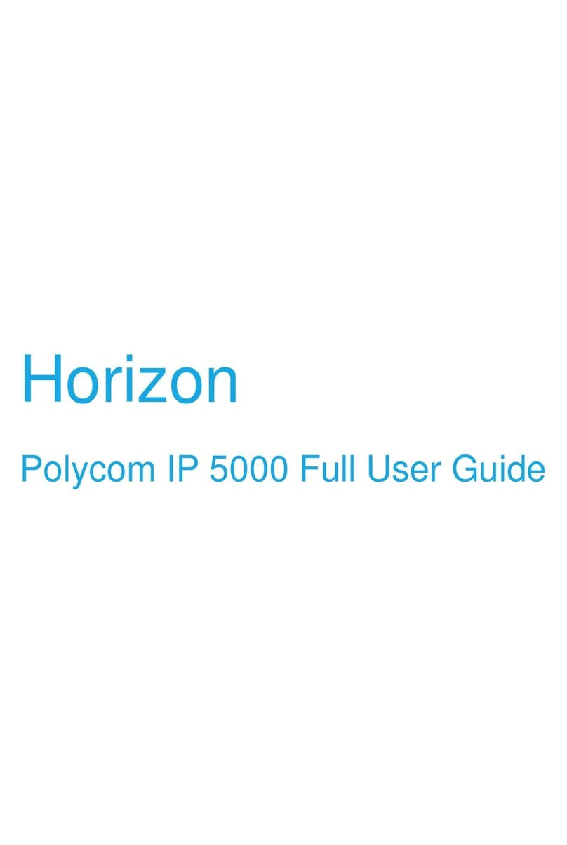 Horizon Fitness Polycom IP 5000 Full user guide
