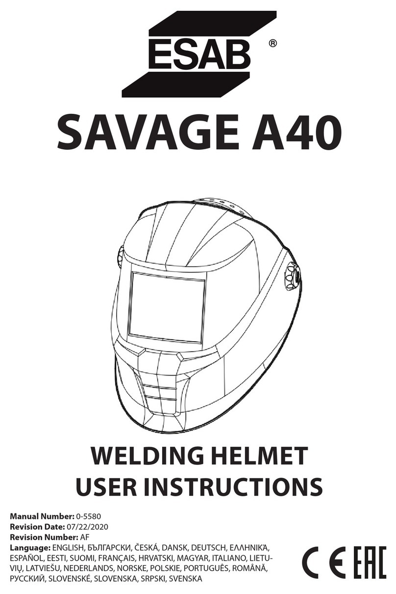 ESAB SAVAGE A40 User instructions