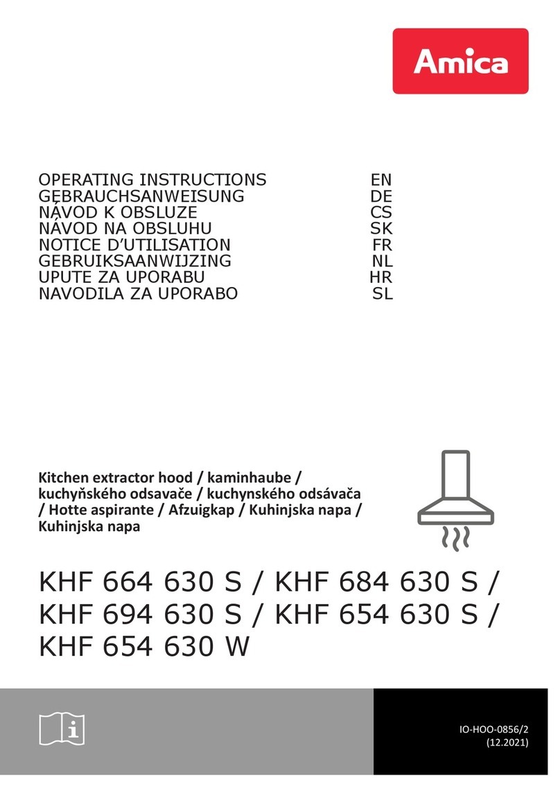 Amica KHF 654 630 S operating instructions