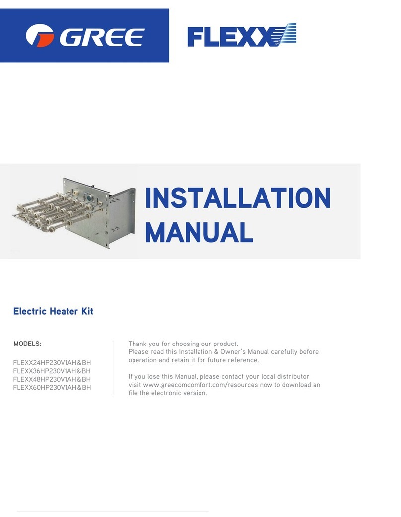 Gree FLEXX24HP230V1AH instruction manual Gree FLEXX24HP230V1AH instruction manual