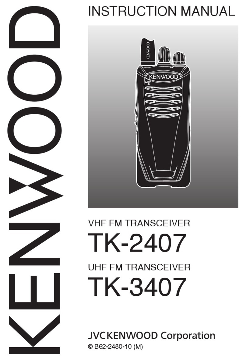 Kenwood TK-2407 User manual