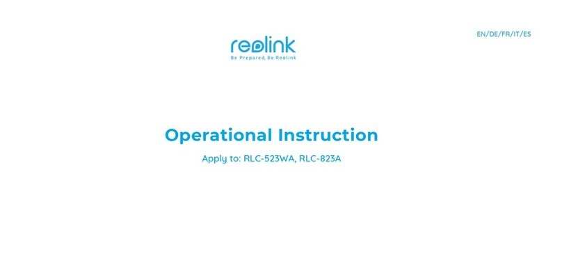RedLINK RLC-523WA Operational Instruction