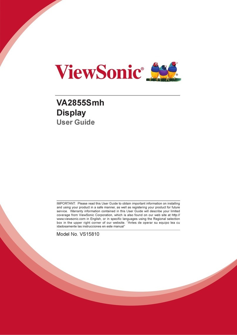 ViewSonic VA2855Smh User manual