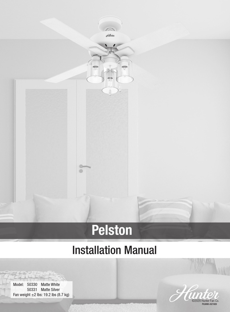 Hunter Pelston installation manual