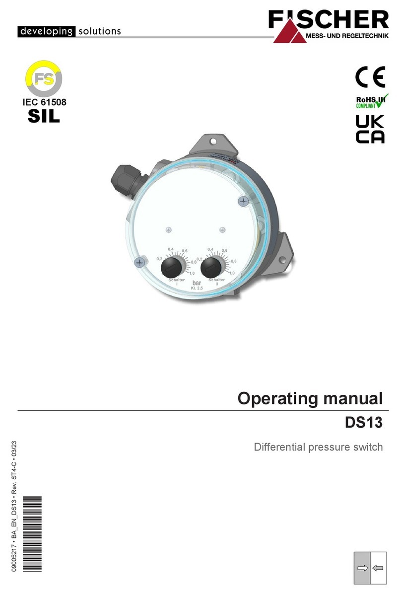 FISCHER DS13 operating manual