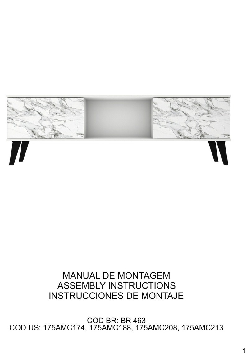 Manhattan Comfort Doyers BR 463 Assembly instructions