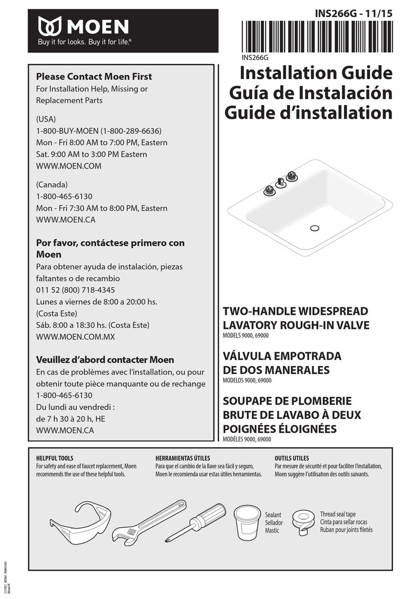 Moen Felicity 9000 User manual