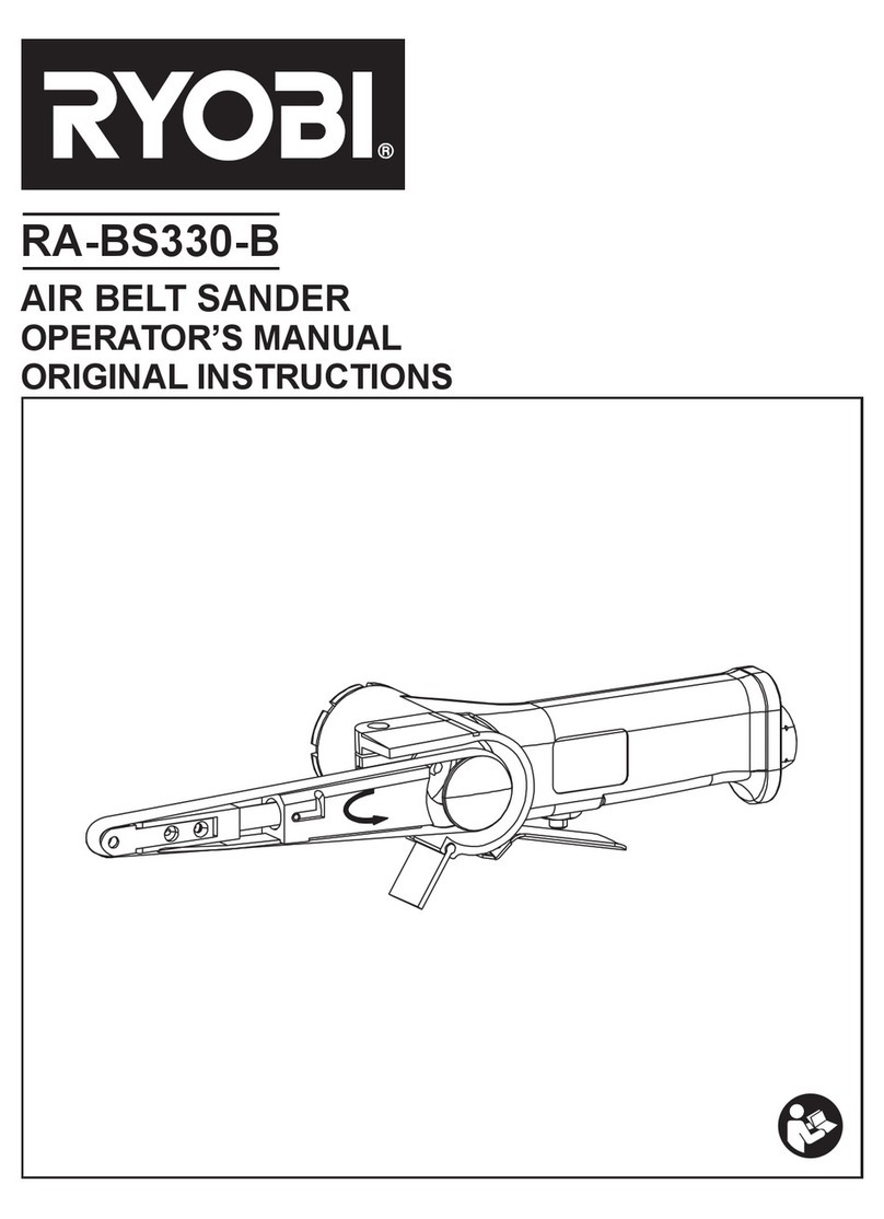 Ryobi RA-BS330-B Operator's Manual Original Instructions