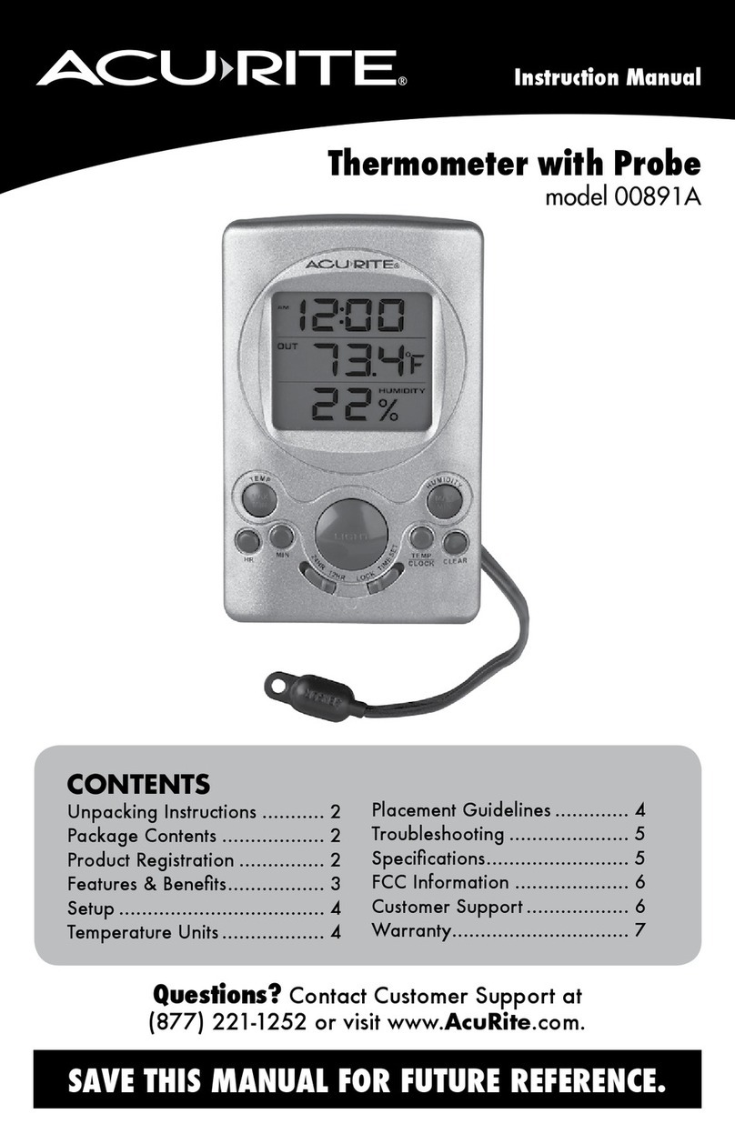 ACU-RITE 00891A User manual