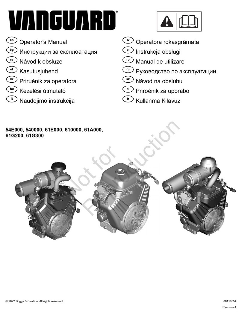 Vanguard 61G200 User manual