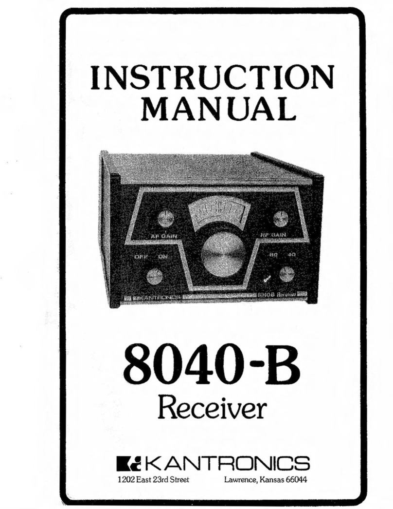 Kantronics 8040-B instruction manual