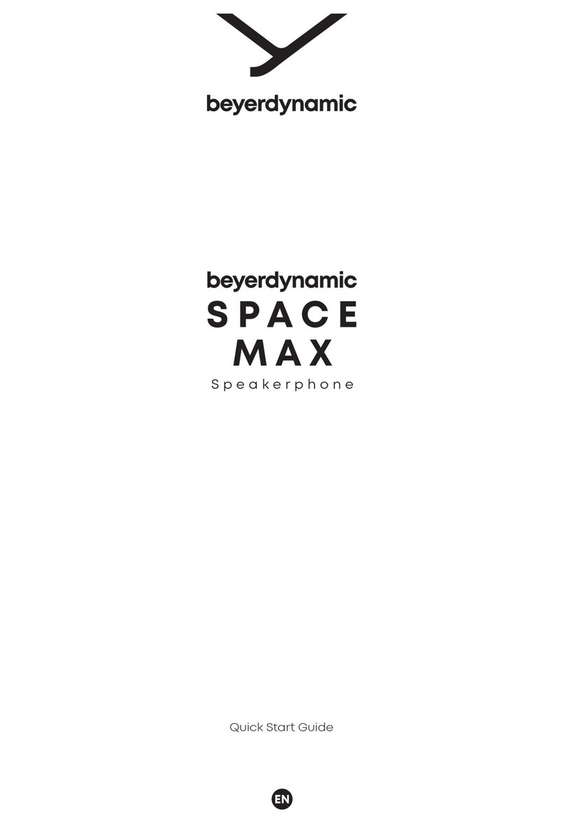 Beyerdynamic SPACE quick start guide