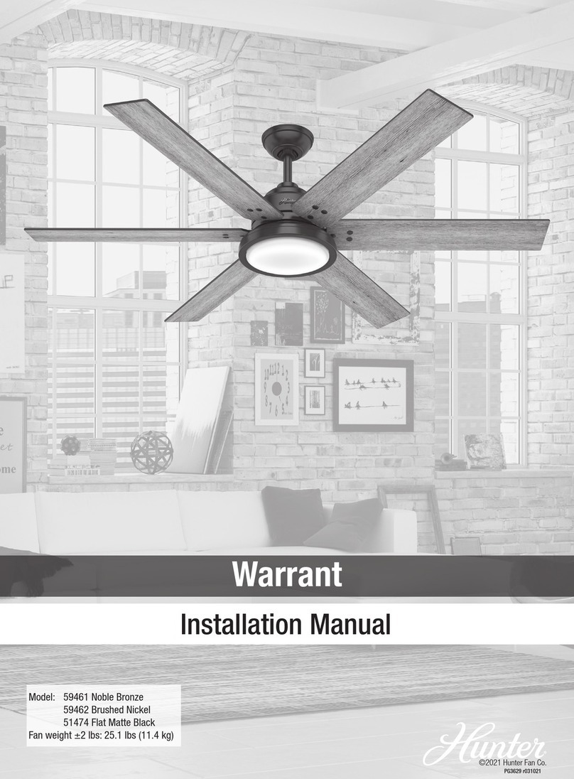 Hunter Warrant installation manual