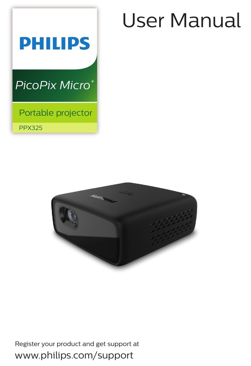 Philips PicoPix Micro+ User manual Philips PicoPix Micro+ User manual