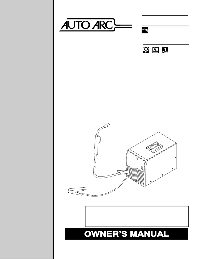 AUTO ARC XLT 135 User manual AUTO ARC XLT 135 User manual