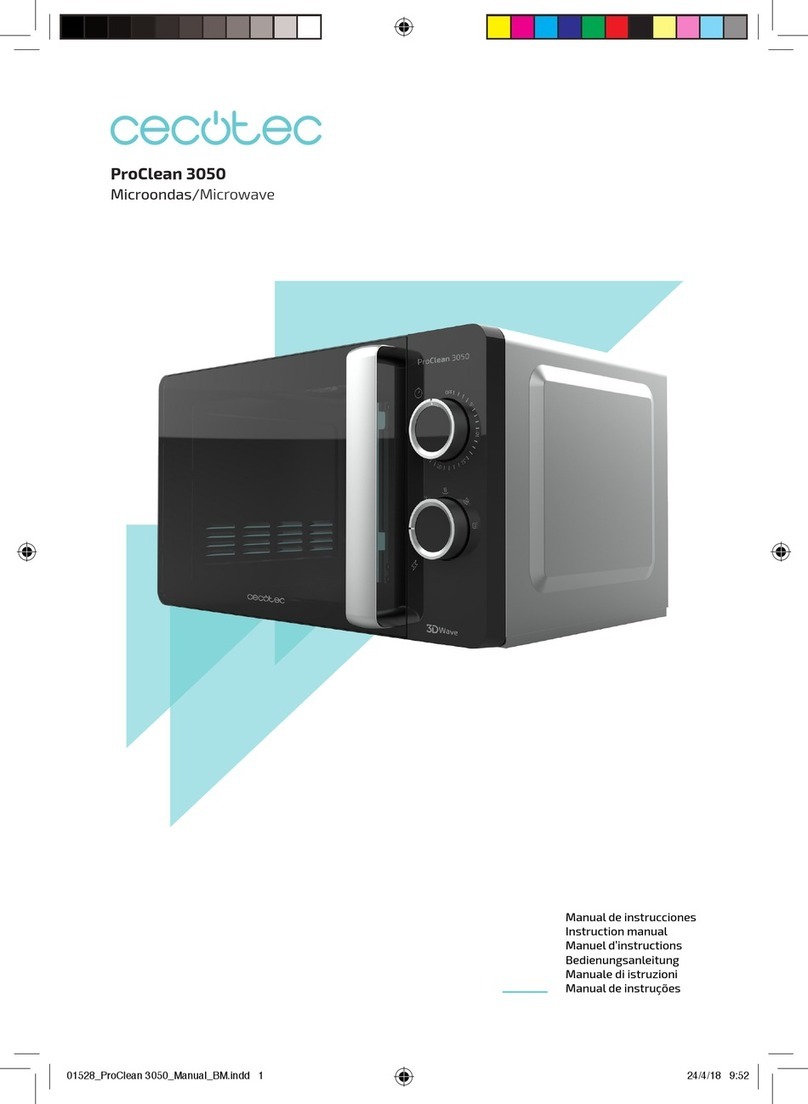 cecotec PROCLEAN 3050 User manual
