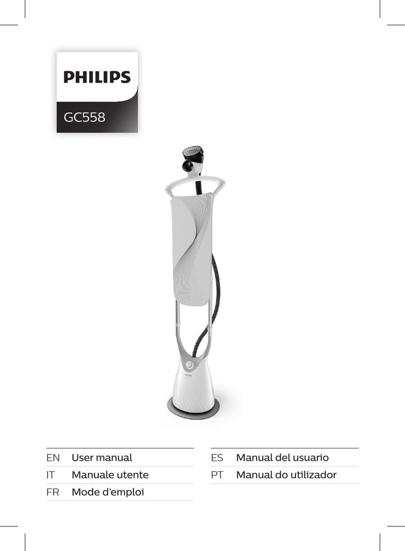 Philips ComfortTouch Plus GC558 User manual Philips ComfortTouch Plus GC558 User manual