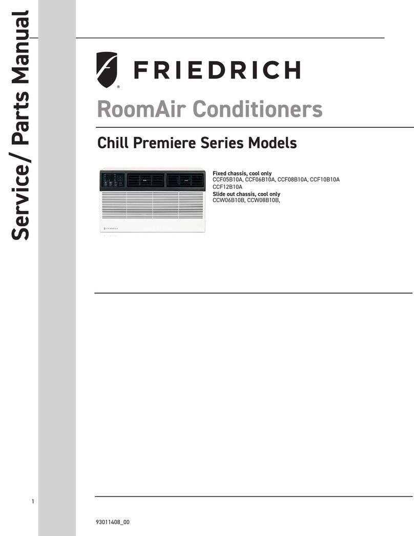 Friedrich CCF05B10A User manual