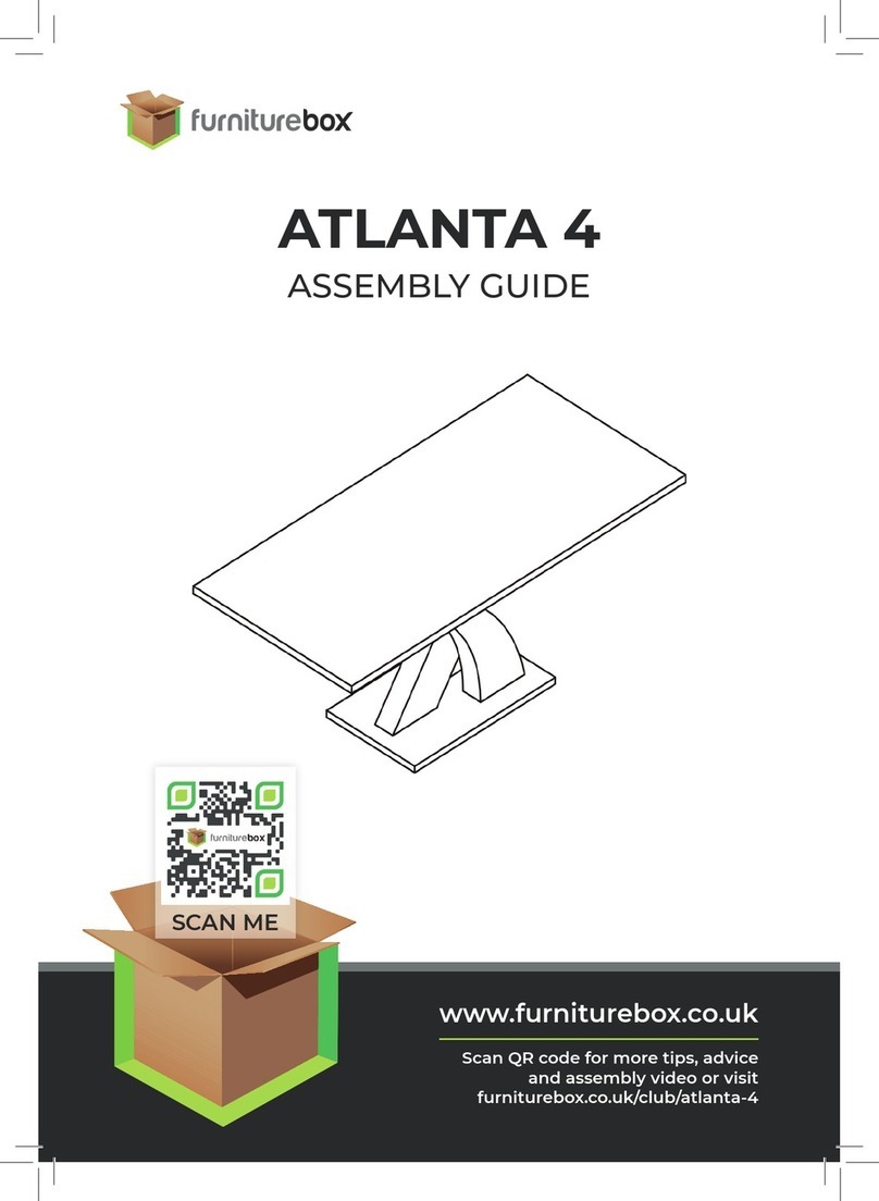 FURNITUREBOX ATLANTA 4 Assembly guide