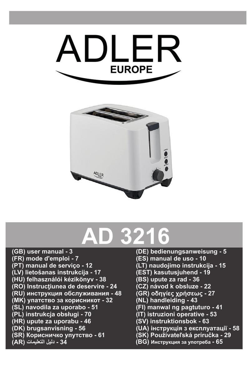 Adler Europe AD 3216 user manual