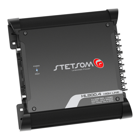 StetSom HIGH LINE 800.4 User manual