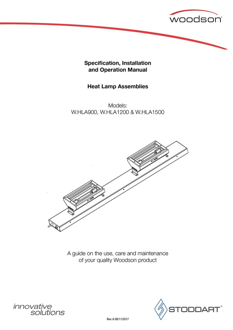 STODDART Woodson W.HLA1200 Specification, installation and operation manual STODDART Woodson W.HLA1200 Specification, installation and operation manual