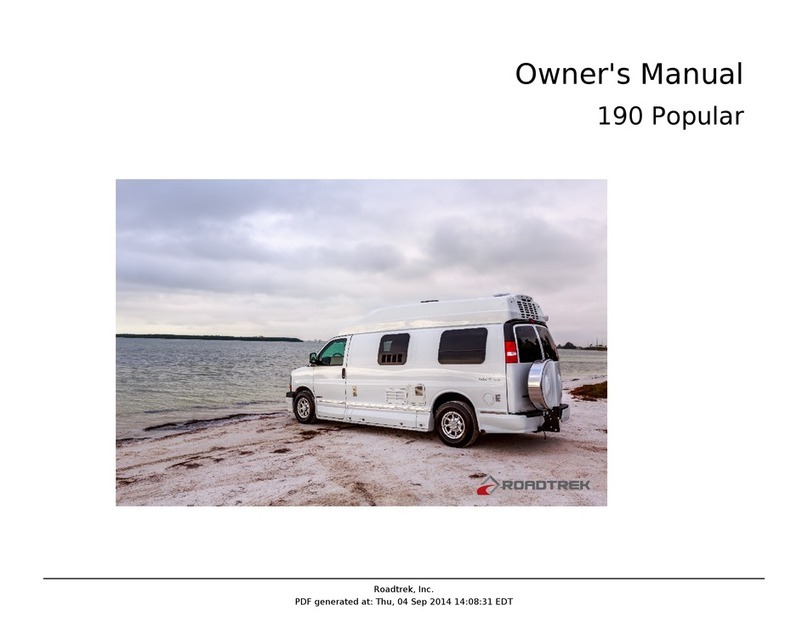 Roadtrek 190-Popular Chevrolet User manual