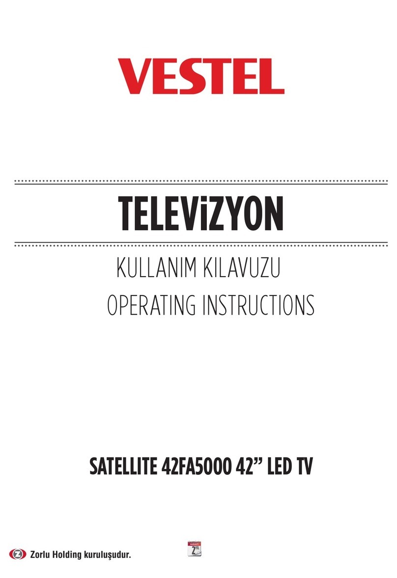 VESTEL SATELLITE 42FA5000 User manual