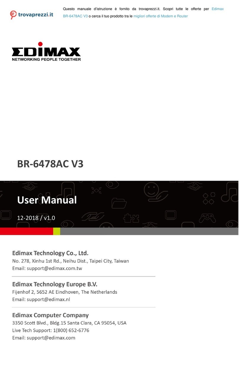 Edimax BR-6478AC V3 User manual Edimax BR-6478AC V3 User manual