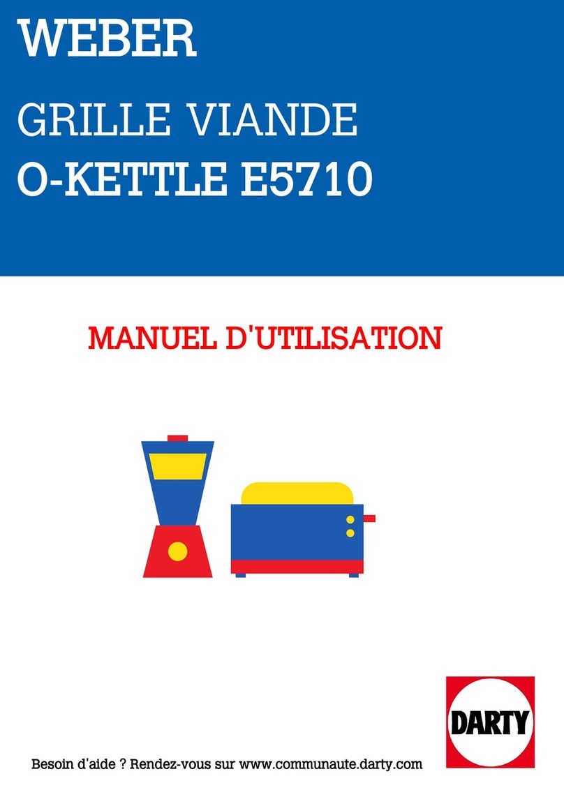 Weber E-5710 User manual
