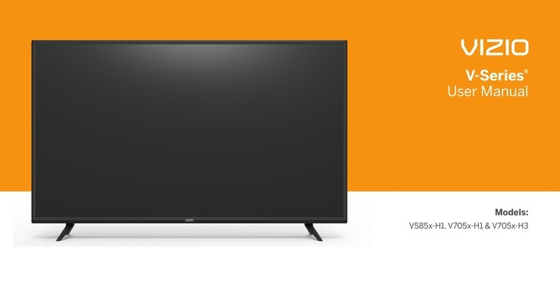 Vizio V585 H1 Series User manual