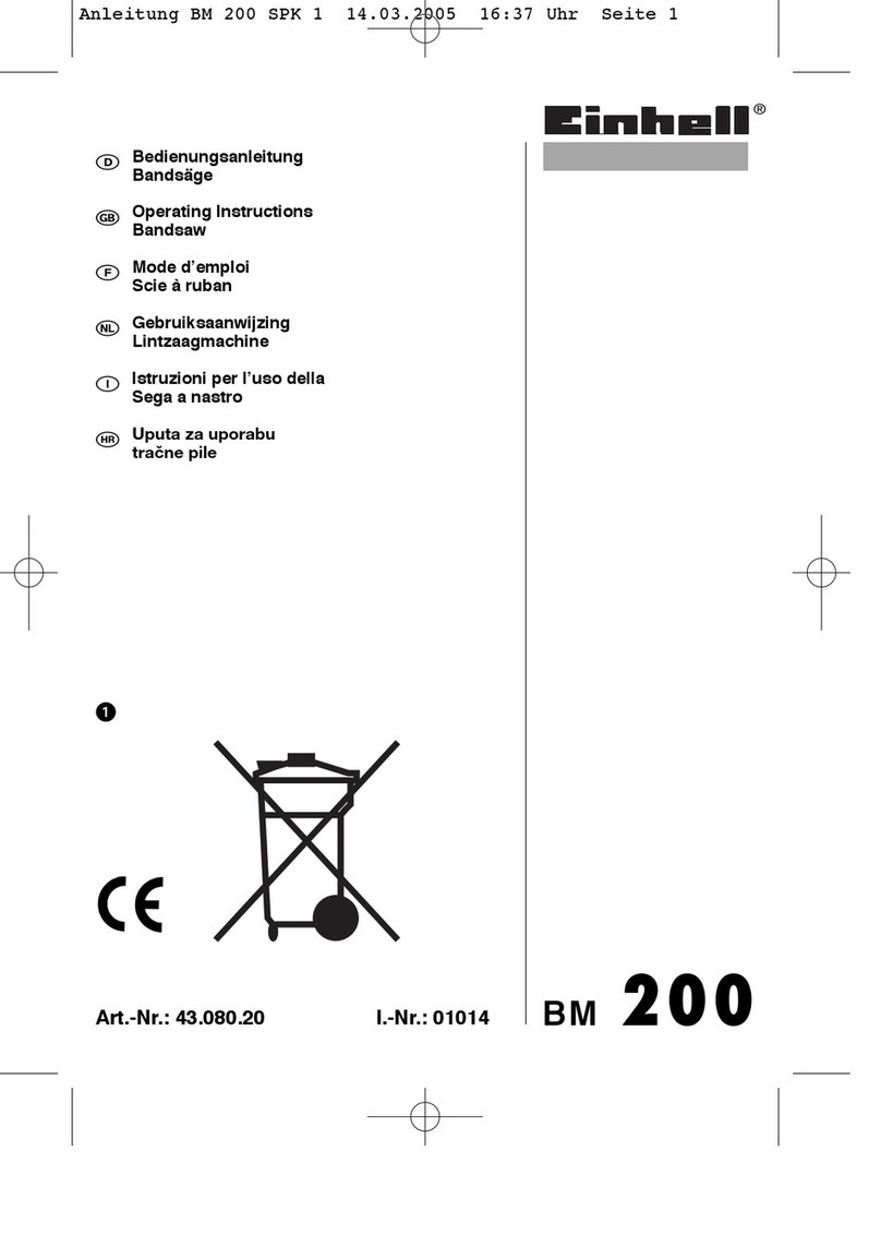 EINHELL 43.080.20 User manual