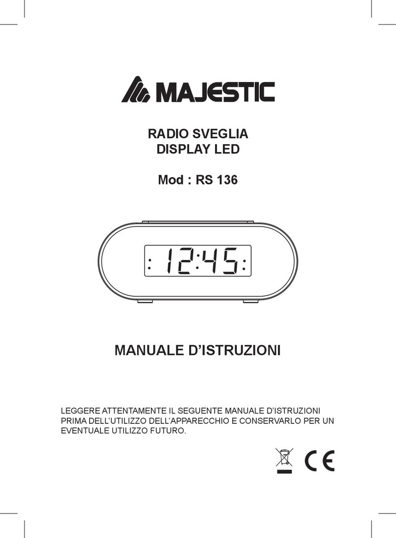 Majestic RS 136 user manual
