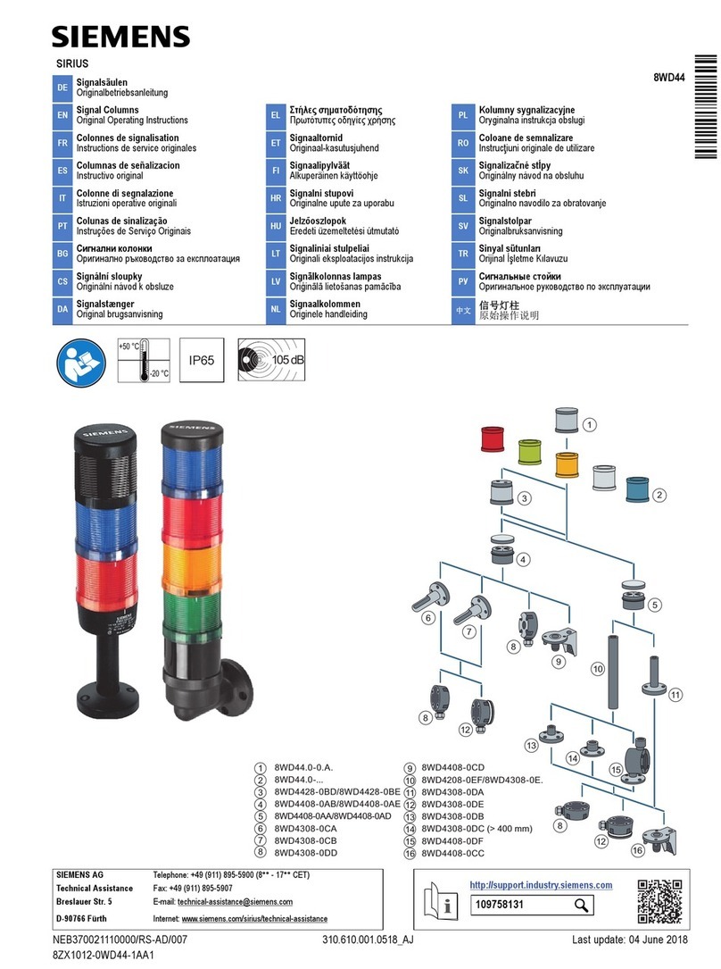Siemens SIRIUS 8WD44 User manual