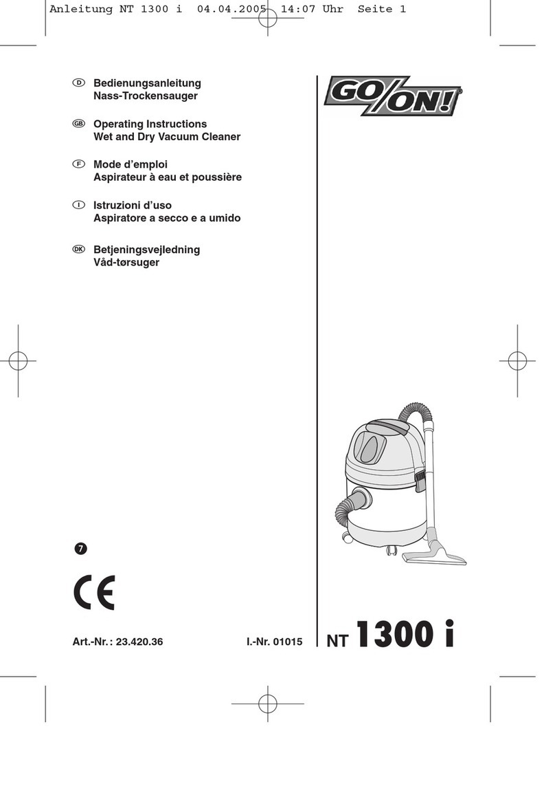 Go-On NT 1300 i operating instructions