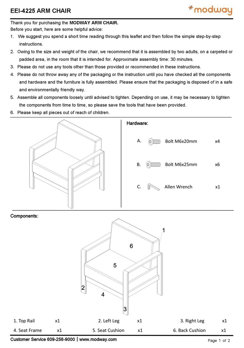modway EEI-4225 User manual