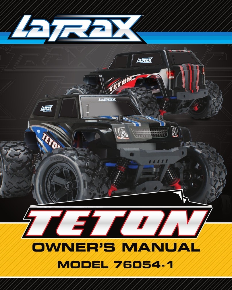 LaTrax Teton 76054-1 owner's manual