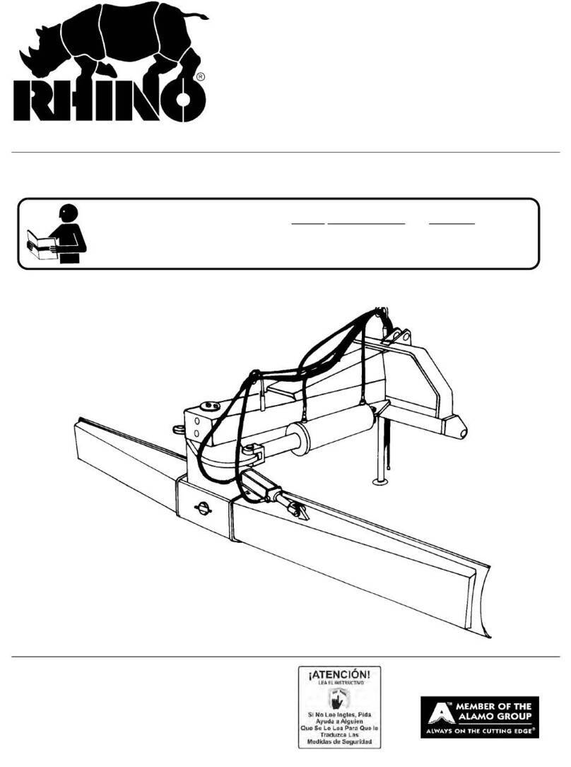 RHINO 3500 User manual