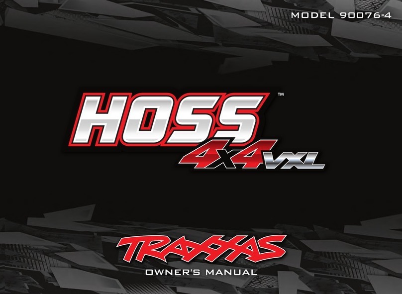Traxxas HOSS 4x4 VXL 90076-4 User manual