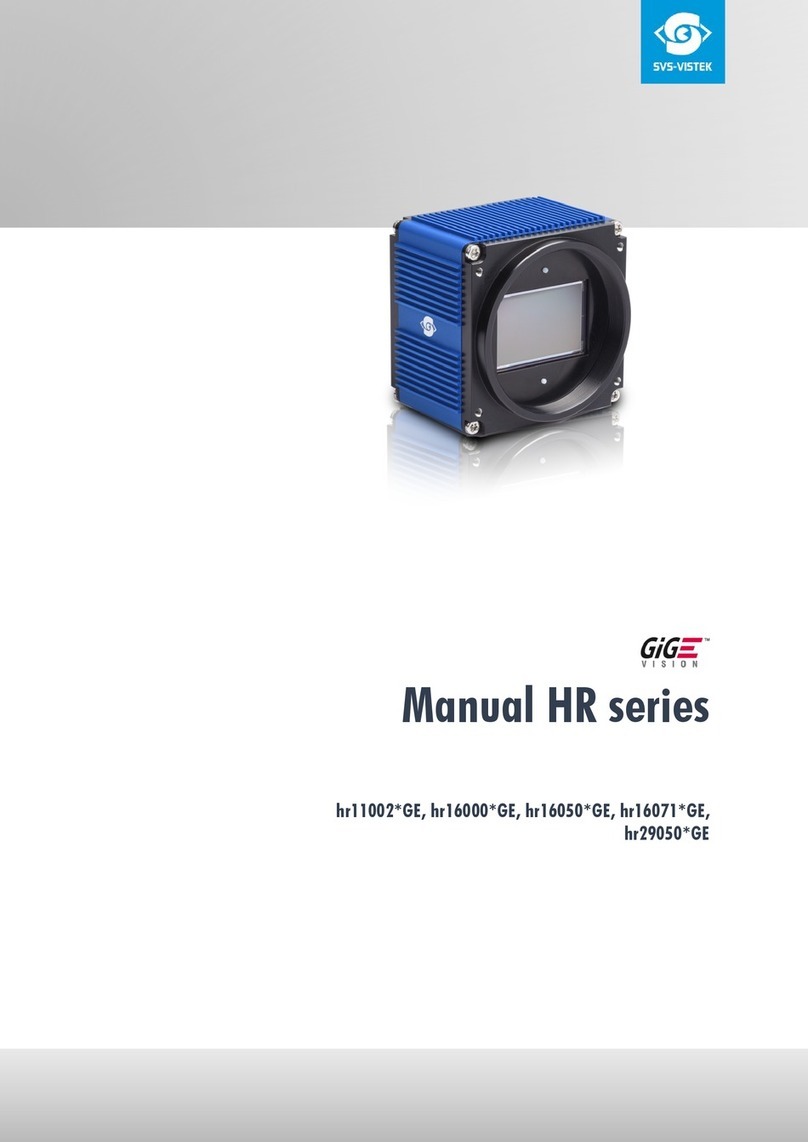 SVS-Vistek hr11002 GE Series User manual