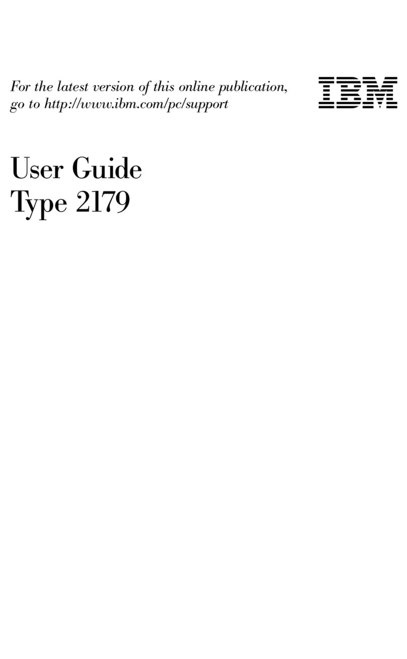 IBM 2179 User manual IBM 2179 User manual
