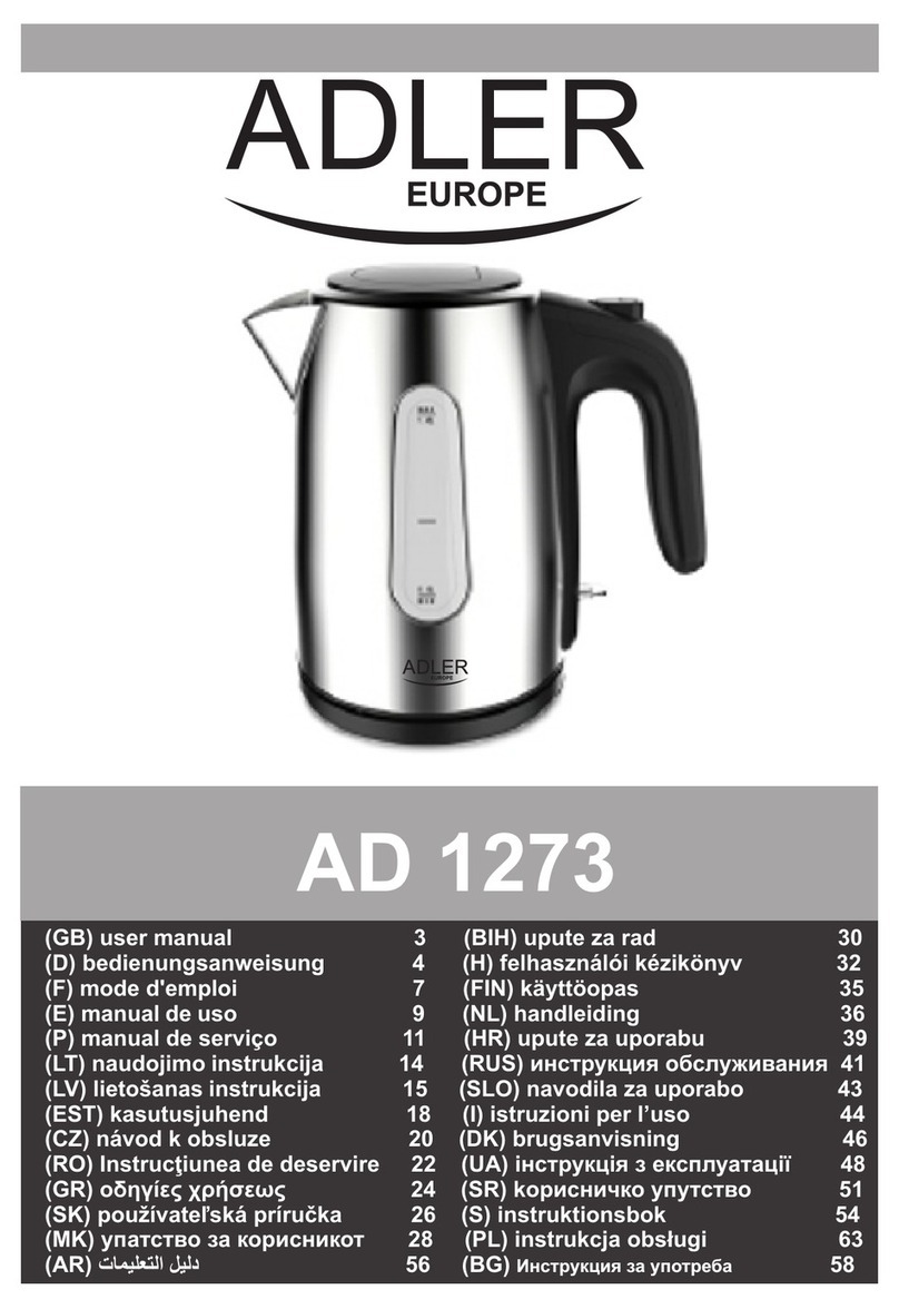 Adler Europe AD 1273 user manual