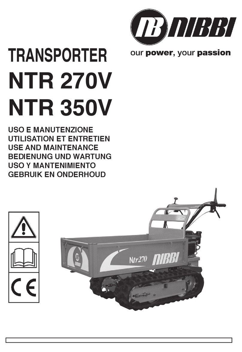 Bertolini NTR 270V Use and maintenance