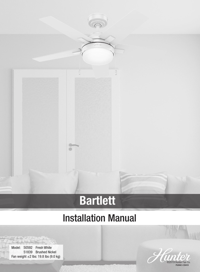 Hunter Bartlett User manual Hunter Bartlett User manual