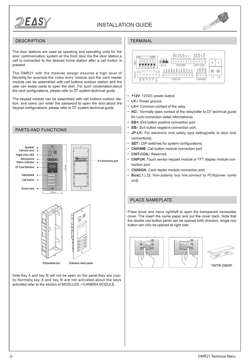 2easy DMR21 User manual 2easy DMR21 User manual